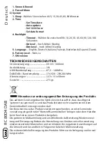 Preview for 28 page of Trevi RC 80D4 DAB User Manual