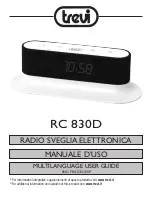 Trevi RC 830D User Manual preview