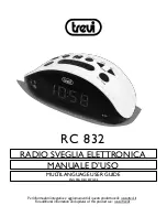 Trevi RC 832 User Manual preview