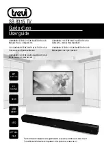 Trevi SB 8315 TV User Manual preview