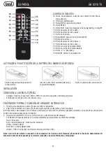 Preview for 23 page of Trevi SB 8315 TV User Manual