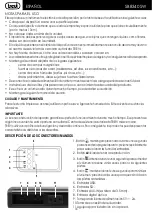 Предварительный просмотр 18 страницы Trevi SB 8340 SW User Manual