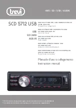 Trevi SCD 5712 USB Instruction Manual preview