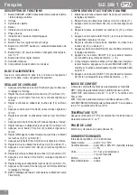 Preview for 4 page of Trevi SLD 3200 T Instruction Manual