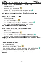 Preview for 2 page of Trevi SoundPad 360 User Manual