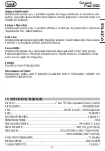 Preview for 21 page of Trevi SoundPad 360 User Manual