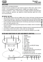 Preview for 23 page of Trevi SoundPad 360 User Manual