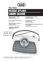 Trevi SUSI RA 763V User Manual предпросмотр