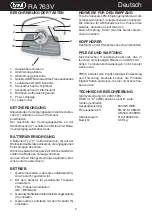 Preview for 5 page of Trevi SUSI RA 763V User Manual