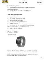 Предварительный просмотр 11 страницы Trevi T-Fit 260 HB User Manual