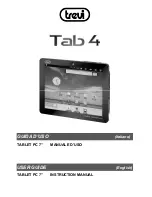 Trevi Tab 4 Instruction Manual предпросмотр