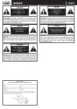 Preview for 2 page of Trevi TT 1010 R User Manual