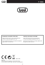 Preview for 16 page of Trevi TT 1010 R User Manual