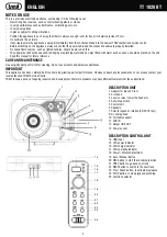 Предварительный просмотр 6 страницы Trevi TT 1020 BT User Manual