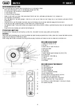 Предварительный просмотр 12 страницы Trevi TT 1020 BT User Manual