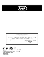 Предварительный просмотр 28 страницы Trevi TT 1060CD User Manual