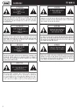 Preview for 2 page of Trevi TT 1070 E User Manual