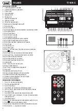 Preview for 4 page of Trevi TT 1070 E User Manual