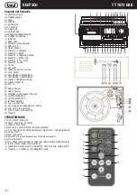 Предварительный просмотр 28 страницы Trevi TT 1072 DAB User Manual