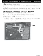 Preview for 29 page of Trevi TW 7009 DVT User Manual