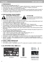 Preview for 2 page of Trevi UHD-5002 SMART Instruction Manual