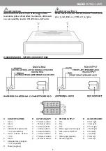 Предварительный просмотр 2 страницы Trevi XCD 5760 USB Instruction Manual