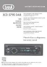 Trevi XCD 5790 DAB Instruction Manual предпросмотр