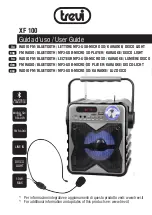 Trevi XF 100 User Manual preview