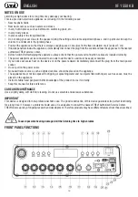 Preview for 10 page of Trevi XF 1550 KB User Manual