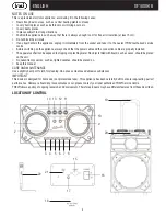 Preview for 8 page of Trevi XF 1800KB User Manual