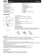 Preview for 21 page of Trevi XF 1800KB User Manual