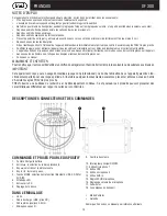 Preview for 10 page of Trevi XF 300 Operation Manual