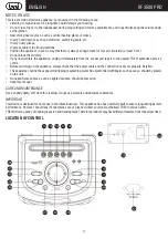 Preview for 11 page of Trevi XF 3500 PRO User Manual