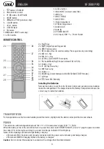 Preview for 12 page of Trevi XF 3500 PRO User Manual