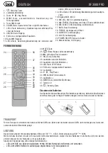 Preview for 25 page of Trevi XF 3500 PRO User Manual