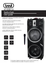 Trevi XF 4000 DJ User Manual preview