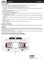 Предварительный просмотр 18 страницы Trevi XF 4000 DJ User Manual