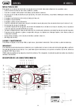 Preview for 32 page of Trevi XF 4000 DJ User Manual