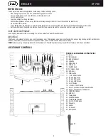 Preview for 6 page of Trevi XF 700 User Manual