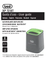 Trevi XP 72 BT User Manual preview