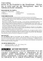 Preview for 22 page of TREVIDEA G20076 User Manual