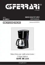 TREVIDEA G3 Ferrari CAFE DE LUX User Manual preview