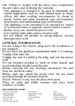 Preview for 10 page of TREVIDEA G3 FERRARI EOLOS 40 User Manual