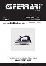 TREVIDEA G3 FERRARI MAXI-TEMP 2800 User Manual preview