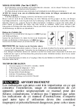 Preview for 27 page of TREVIDEA G3 Ferrari Megamix G20126 User Manual