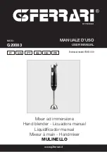 Preview for 1 page of TREVIDEA G3 Ferrari MULINELLO G20083 User Manual