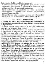 Preview for 6 page of TREVIDEA G3 Ferrari MULINELLO G20083 User Manual