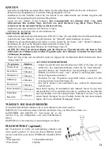 Preview for 35 page of TREVIDEA G3 Ferrari PASTAIO G2P018 User Manual