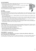 Preview for 6 page of TREVIDEA G3 FERRARI SFOGLIA EASY User Manual