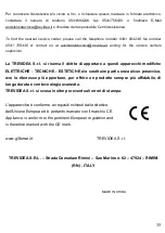 Preview for 36 page of TREVIDEA G3 GERRARI PARMINO G20065 User Manual